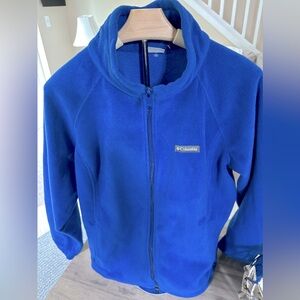 Columbia Fleece Active Jacket Size 2X blue Zip Up Hiking Outdoor. New no tags.